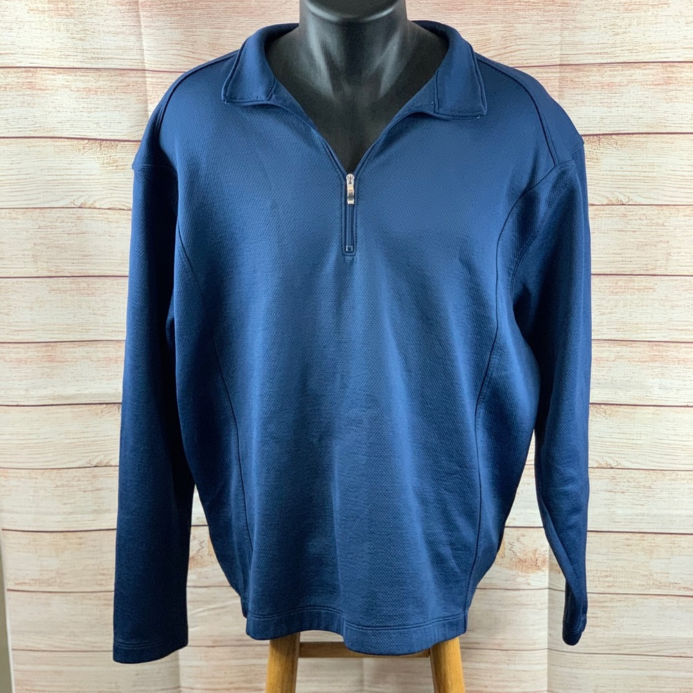 Nike Golf Blue Long Sleeve Pullover